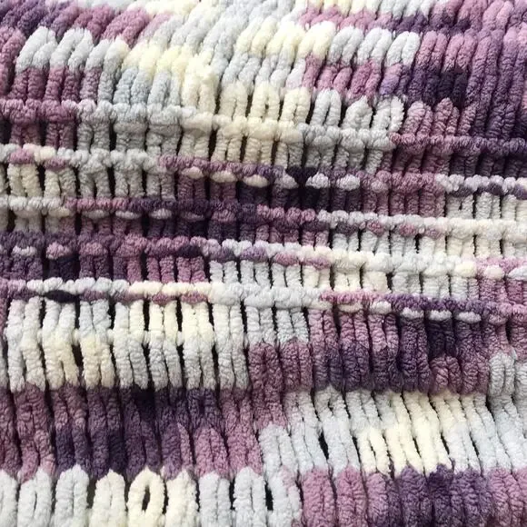 Handmade Ombre Knit Blanket Throw - Picture 13 of 16